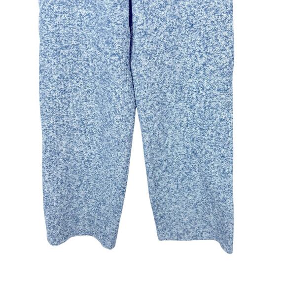 Offline by Aerie Marbled Blue Snowday Wide Leg Pants | Trendy Wide Leg Joggers - Picture 5 of 11